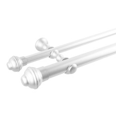 KIT ECO METAL BRANCO FOSCO 19 x 19 mm 3,00 m COM EMENDA