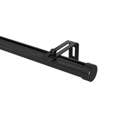 KIT VARAO WAVE PRETO 28 mm 4,00 m COM EMENDA