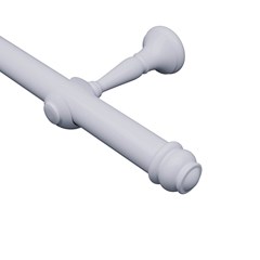 KIT ECO EUROPA BRANCO 11 cm ALONGADO 28 mm 3,50 m COM EMENDA