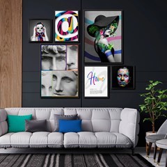 QUADRO MODERNO 102 C/V 30 cm x 30 cm