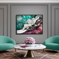 QUADRO MODERNO CLASSICO 111 C/V 90 cm x 60 cm