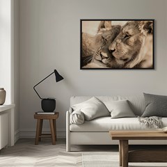 QUADRO ANIMAIS 016 C/V 90 cm x 60 cm