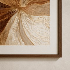 QUADRO ABSTRATO 048 TERRA I C/V 60 cm x 90 cm