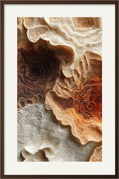 QUADRO ABSTRATO 049 TERRA II C/V 60 cm x 90 cm