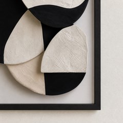 QUADRO 3D 058 GEO PEDRA I C/V 50 cm x 70 cm