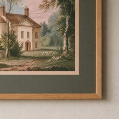QUADRO EQUESTRE 013 CASINHA C/V 70 cm x 50 cm