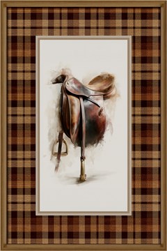 QUADRO EQUESTRE 015 CELA C/V 40 cm x 60 cm