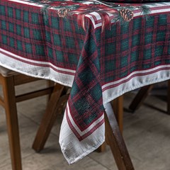 TOALHA DE MESA NATALINA 065 NOITE FELIZ 1,40 m x 2,20 m