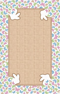 TOALHA DE MESA PASCOA 005 1,40 m x 2,20 m