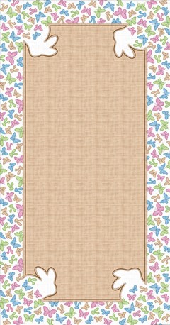 TOALHA DE MESA PASCOA 009 1,40 m x 2,70 m