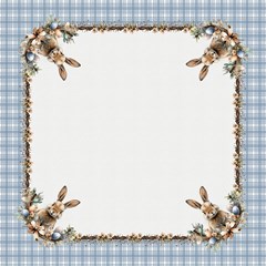 TOALHA DE MESA PASCOA 017 1,40 m x 1,40 m