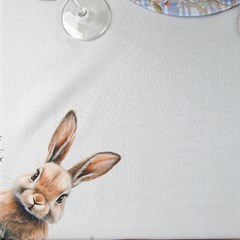 TOALHA DE MESA PASCOA 033 1,40 m x 2,70 m