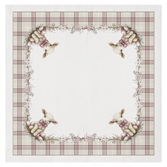 TOALHA DE MESA PASCOA 038 1,40 m x 1,40 m