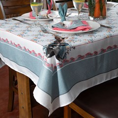 TOALHA DE MESA PASCOA 039 1,40 m x 1,40 m