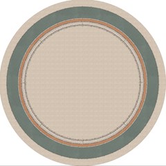 TOALHA DE MESA REDONDA 082 RATTAN 1,80 m