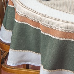 TOALHA DE MESA REDONDA 082 RATTAN 1,80 m