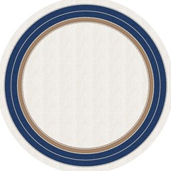 TOALHA DE MESA REDONDA 083 ACQUA VIME 1,80 m