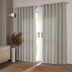 CORTINA BALI TRIGO COM FORRO 4,00 m x 2,50 m