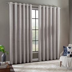 CORTINA ASTORIA PRATA SEM FORRO 5,50 m x 2,30 m