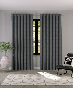 CORTINA VITALLE 100% BLACKOUT LINHO GRAFITE 2,60 m x 1,80 m
