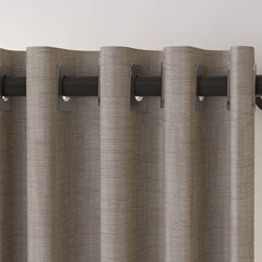 CORTINA BALI BEGE COM FORRO SEMI BLACKOUT 2,60 m x 2,30 m