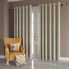 CORTINA BALI MARFIM COM FORRO SEMI BLACKOUT 4,00 m x 2,30 m