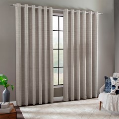 CORTINA HOUSTON LINHO FLAME AVEIA SEM FORRO 2,80 m x 1,80 m