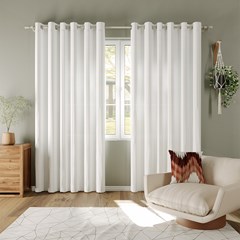 CORTINA DALIA BRANCA SEMI BLACKOUT 4,00 m x 2,50 m