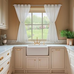 CORTINA DALI BRANCA SEM FORRO 2,80 m x 1,20 m