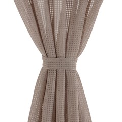 CORTINA DALI BEGE SEM FORRO 2,80 m x 1,20 m