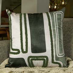 CAPA SILK HOME 633 COM BORDADO 50 cm x 50 cm