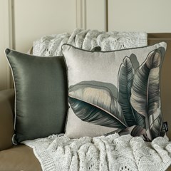 CAPA RUSTIC LINEN 001 COM CORDONE 43 cm x 43 cm