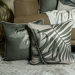 CAPA RUSTIC LINEN 002 COM CORDONE 43 cm x 43 cm