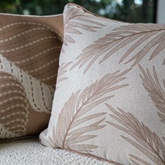 CAPA RUSTIC LINEN 005 COM CORDONE 43 cm x 43 cm