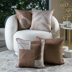 CAPA RUSTIC LINEN 006 COM CORDONE 43 cm x 43 cm