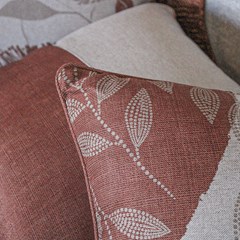 CAPA RUSTIC LINEN 101 COM CORDONE 50 cm x 50 cm