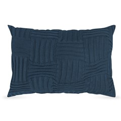 CAPA TRICOT CESTINO AZUL PROFUNDO 35 cm x 55 cm