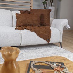 CAPA TRICOT CESTINO TERRACOTA 50 cm x 50 cm