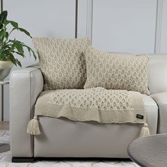 CAPA TRICOT BOSSA NATURAL 35 cm x 55 cm