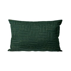 CAPA TRICOT TRESSE VERDE COM LUREX 35 cm x 55 cm