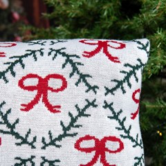 CAPA TRICOT LACOS E RAMOS 35 cm x 55 cm