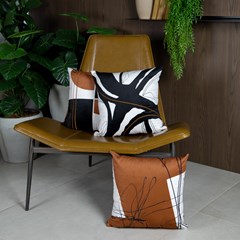 CAPA VELUDO LUXOR 303 COM BORDADO 43 cm x 43 cm