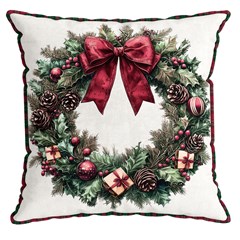 CAPA NATALINA 543 COM CORDONE 43 cm x 43 cm