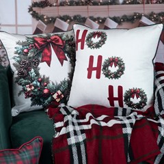 CAPA NATALINA 543 COM CORDONE 43 cm x 43 cm