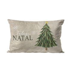 CAPA NATALINA 594 COM BORDADO 35 cm x 55 cm