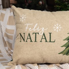 CAPA NATALINA 594 COM BORDADO 35 cm x 55 cm