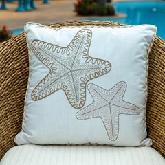 CAPA NAUTICA 187 COM BORDADO E CORDAO 50 cm x 50 cm