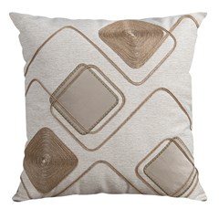 CAPA CONCEPT 488 COM BORDADO E APLICACAO 50 cm x 50 cm