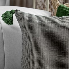 CAPA CONCEPT 494 JACQUARD COM TASSEL 50 cm x 50 cm