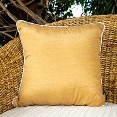 CAPA GARDEN 056 LISA MOSTARDA COM CORDONE 43 cm x 43 cm